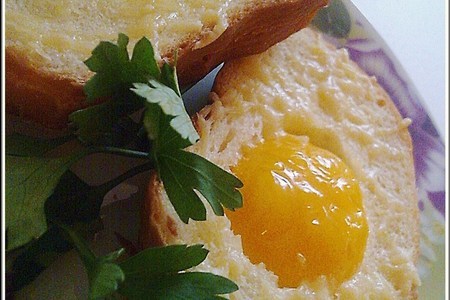 Фото к рецепту: Яйца в корзинках