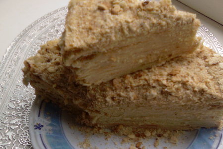 Фото к рецепту: Торт "наполеон"  или один шаг от императора до торта.