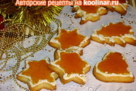 Фото к рецепту: Апельсиновое  печенье