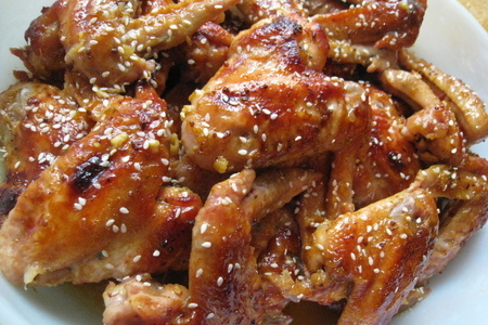 Фото к рецепту: Куриные крылышки по-сычуаньски