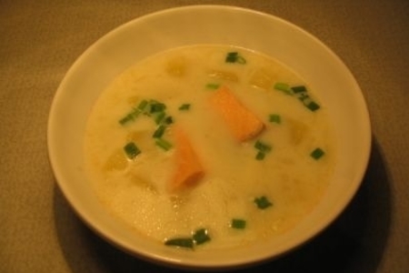 Фото к рецепту: Рыбный суп "северная рыбка"