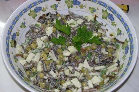 Фото к рецепту: Салат "зеленая осень"