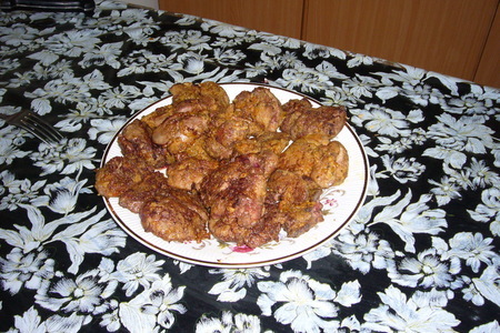 Фото к рецепту: Печень куриная по-домашнему