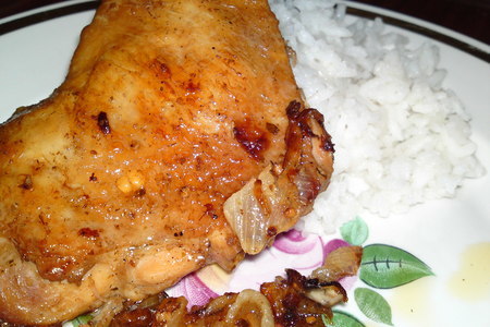 Курица "по-китайски" с рисом