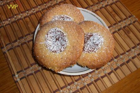 Фото к рецепту: Сахарно-лавандовое печенье