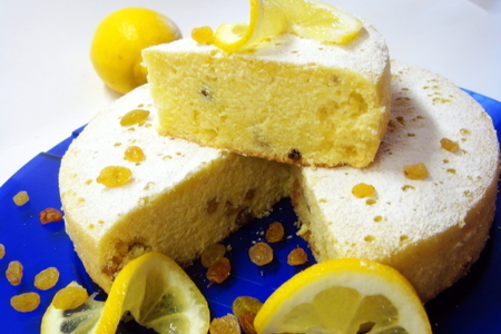 Фото к рецепту: Лимонный кекс.