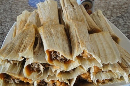 Фото к рецепту: Мексиканские тамалис