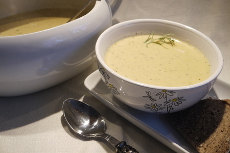 Прованский баклажановый суп-крем