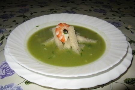 Сливочный суп-пюре из брокколи - на конкурс супов (по другому не получилось)