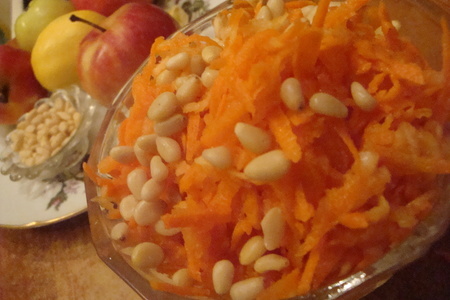 Морковно-яблочный десерт