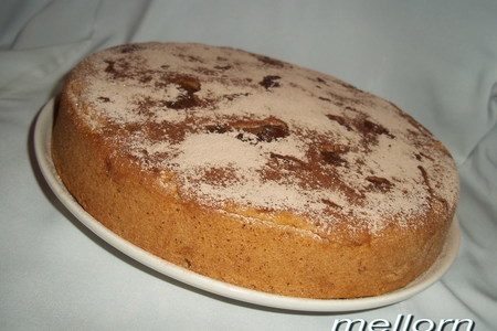 Бисквитный пирог с киви