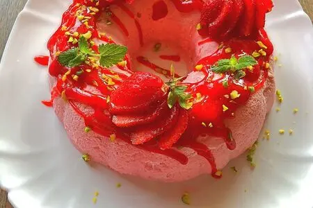 Фото: Клубничный семифреддо (semifreddo alle fragole) Клубничный семифреддо (semifreddo alle fragole)