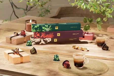 Nespresso x Джоанна Ортиз: вдохновение лесов амазонии в новом праздничном сезоне