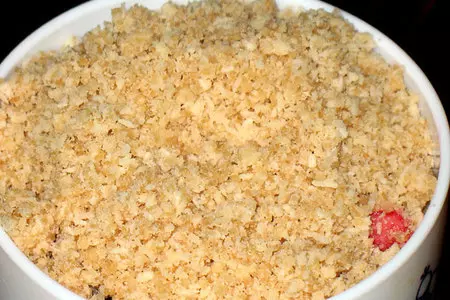 Ягодный крамбл (crumble), десерт: шаг 2