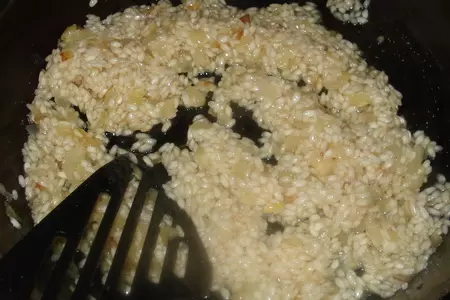 Risotto со спаржей "весеннее": шаг 2