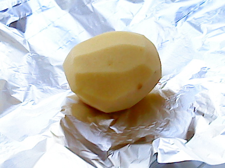 Картошка запечённая в углях: шаг 2