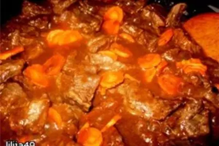 Мясо по-бургундски (boeuf bourguignon): шаг 7