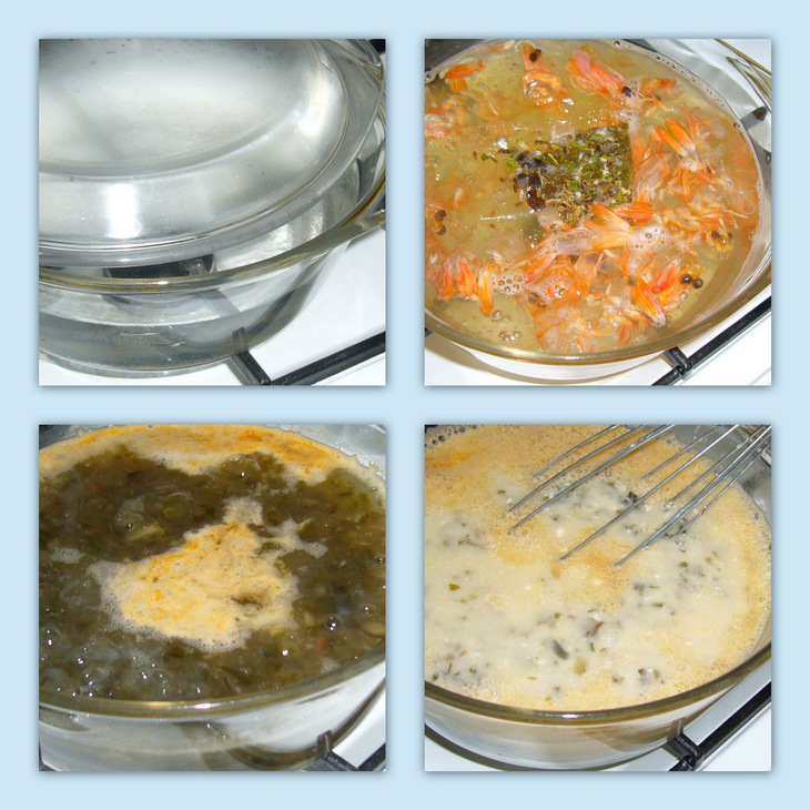 Суп сырный с морской капустой: шаг 2