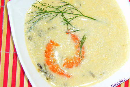 Суп сырный с морской капустой: шаг 3