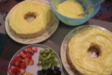 Angel food cake (классический белоснежный нежный бисквит): шаг 5