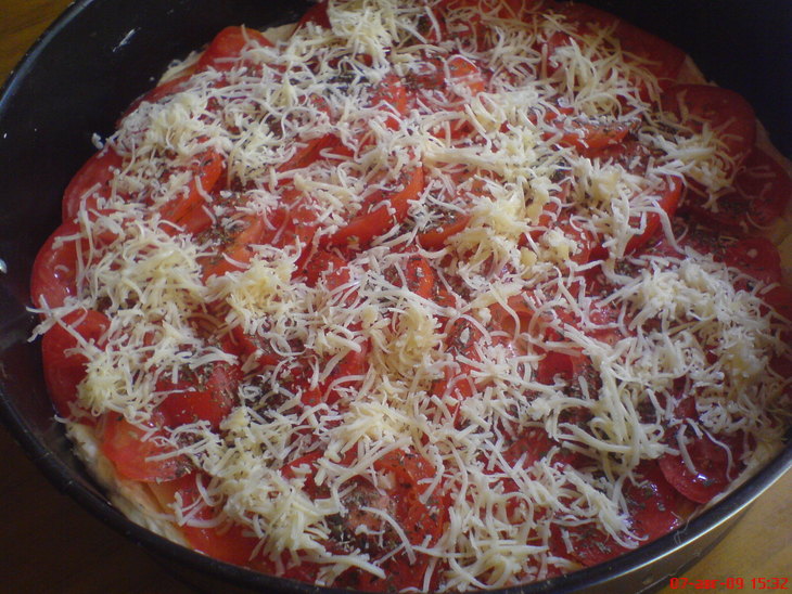 Tart tomates: шаг 3