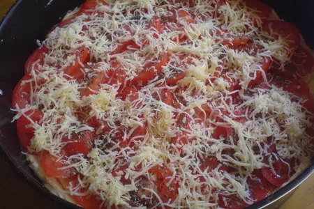 Tart tomates: шаг 3