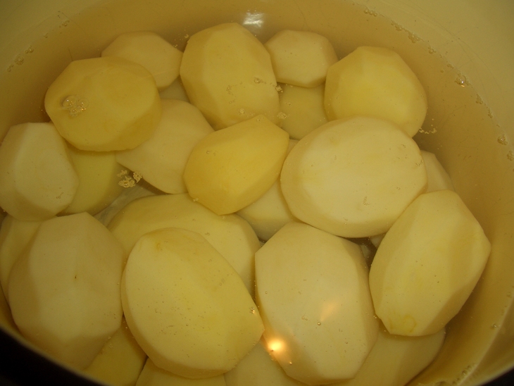 Картофельные зразы с мясо-грибной начинкой: шаг 2
