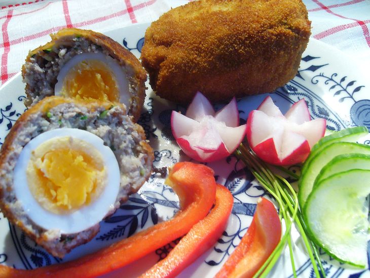 Яйца почти по-шотландски (scotch eggs): шаг 4