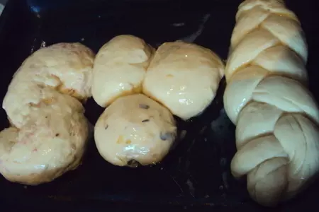 Английский хлеб к ужину (shaped dinner rolls): шаг 2