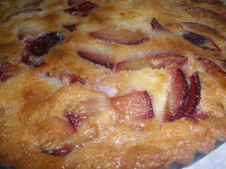 Тарт-экспресс со сливами (plum custard kuchen ): шаг 3