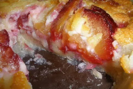 Тарт-экспресс со сливами (plum custard kuchen ): шаг 4