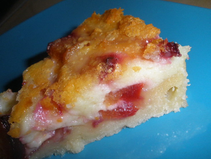 Тарт-экспресс со сливами (plum custard kuchen ): шаг 5