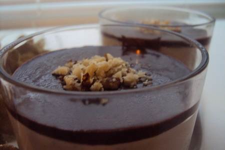Кофейная панна котта с шоколадом (panna cotta colombienne, expresso et chocolat): шаг 6