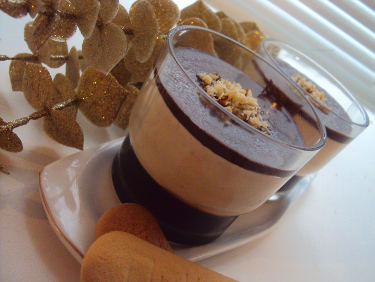 Кофейная панна котта с шоколадом (panna cotta colombienne, expresso et chocolat): шаг 8