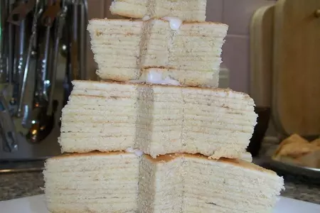 Baumkuchen (баумкухен). интерпретация "ёлочка". презент светику!!!: шаг 14