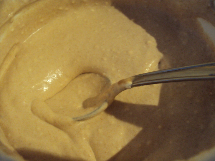 Замороженный чайный мусс с малиновым соусом  (iced ceylon tea mousse): шаг 5