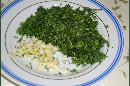 Салат из морской капусты  с заправкой из авокадо: шаг 2