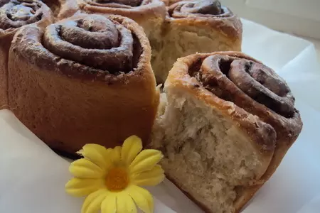 Булочки "каппучино" (cappuccino cinnamon rolls): шаг 7