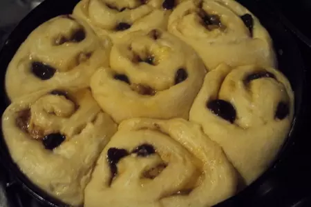 Коричные булочки с крем-чизом (cream cheese cinnamon rolls): шаг 11