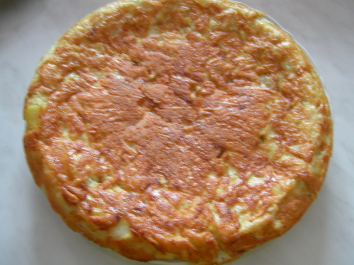 Tortilla de patatas (картофельная тортилья): шаг 4