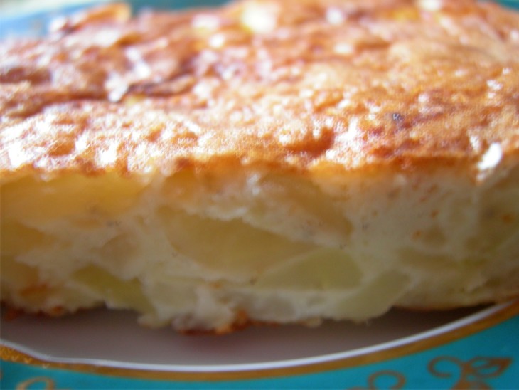 Tortilla de patatas (картофельная тортилья): шаг 5