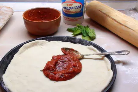 Новый взгляд на маргариту!  pizza margherita.: шаг 3