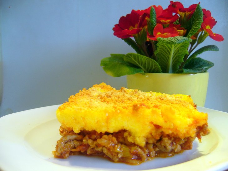 Shepherd´s pie with polenta (пастуший пирог с полентой): шаг 6