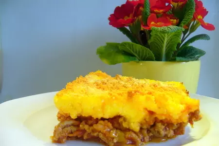 Shepherd´s pie with polenta (пастуший пирог с полентой): шаг 6