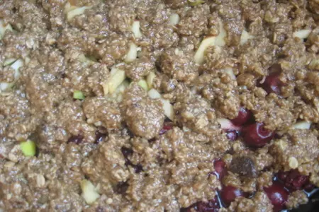 Apple-berry crisp (яблочно-ягодный крисп): шаг 2