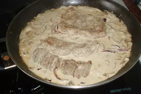 Steak diane(стейк диана): шаг 9