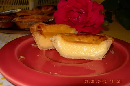 Pastel de nata или корзиночки с кремом: шаг 2