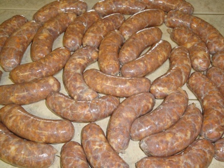 Мексиканские колбаски chorizo: шаг 4