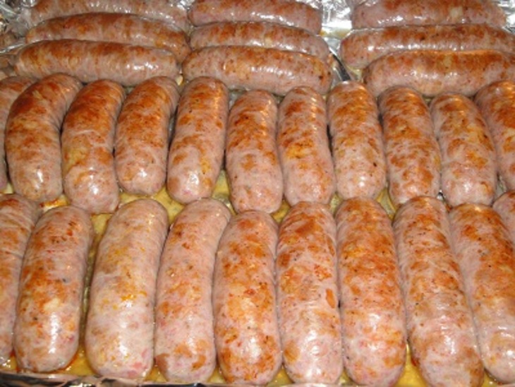 Мексиканские колбаски chorizo: шаг 5