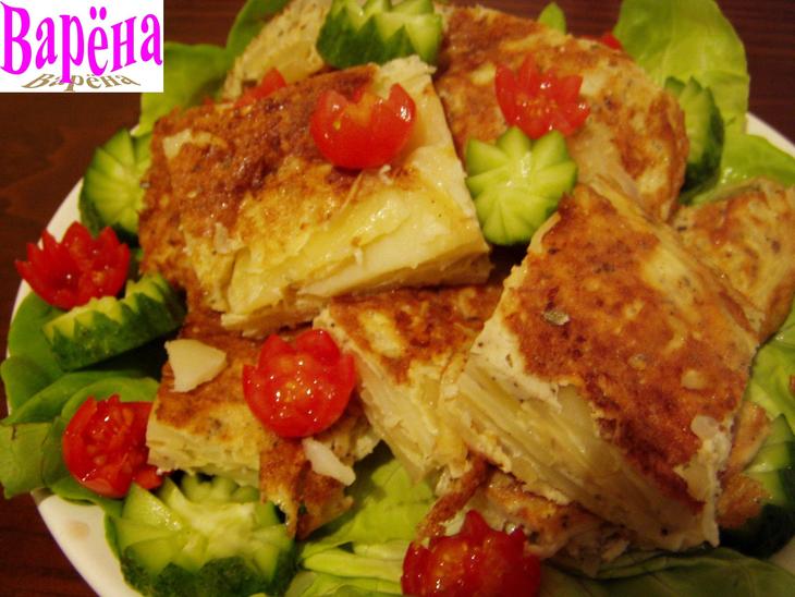 Tortilla española (испанский омлет): шаг 8